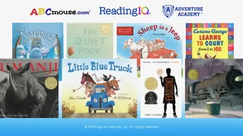 Age of Learning Announces Partnership with Houghton Mifflin Harcourt, Bringing Large Collection of Award-Winning and Classic Titles to ReadingIQ, ABCmouse, and Adventure Academy