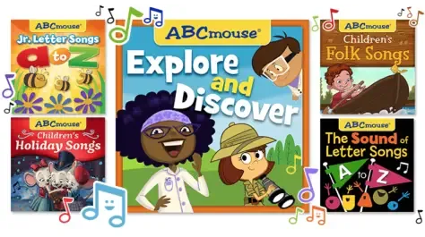 Complete Collection of ABCmouse Songs Now Available on Major Music Platforms!